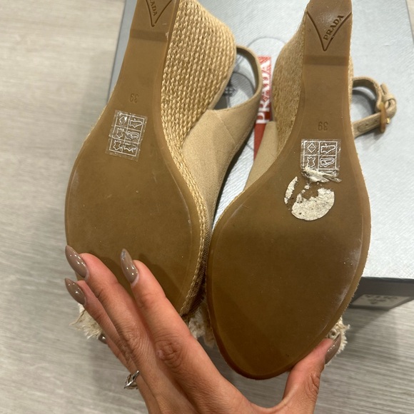Prada wedge sandal - Picture 4 of 5